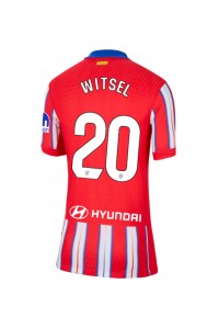 Atletico Madrid Axel Witsel #20 Fotballdrakt Hjemme Klær Dame 2024-25 Korte ermer